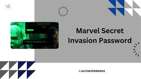 Jun 9, 2023 · Posted June 9, 2023, 10:05 p.m. Marvel has released an exclusive new Secret Invasion clip that sets up the events of its upcoming MCU spy thriller series, but a password is required to access the footage. Cryptic clues have been posted on Twitter this week, leading up to the launch of a Secret Invasion teaser website that asks visitors to enter ... 